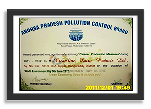Recognition for Practicing “Cleaner Products Measures”